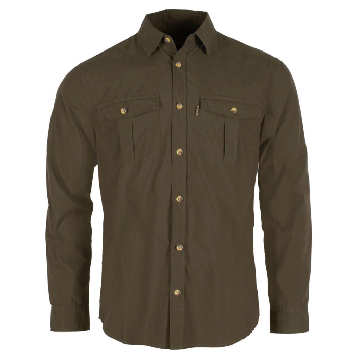 KOSZULA PINEWOOD L/S SAFARI (MOSS GREEN) - 5128
